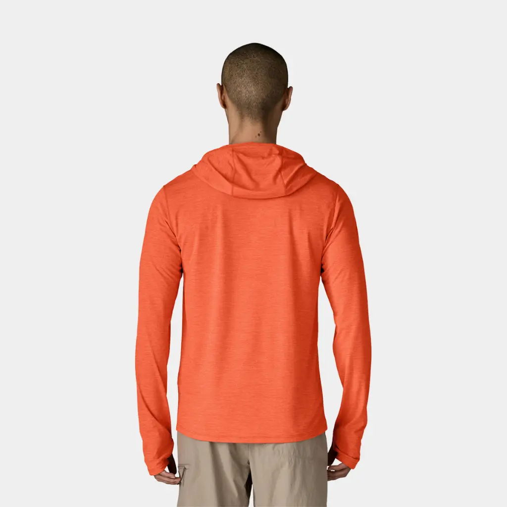 Cap Cool Sun Hoody Coal Orange / Light Coal Orange X-Dye