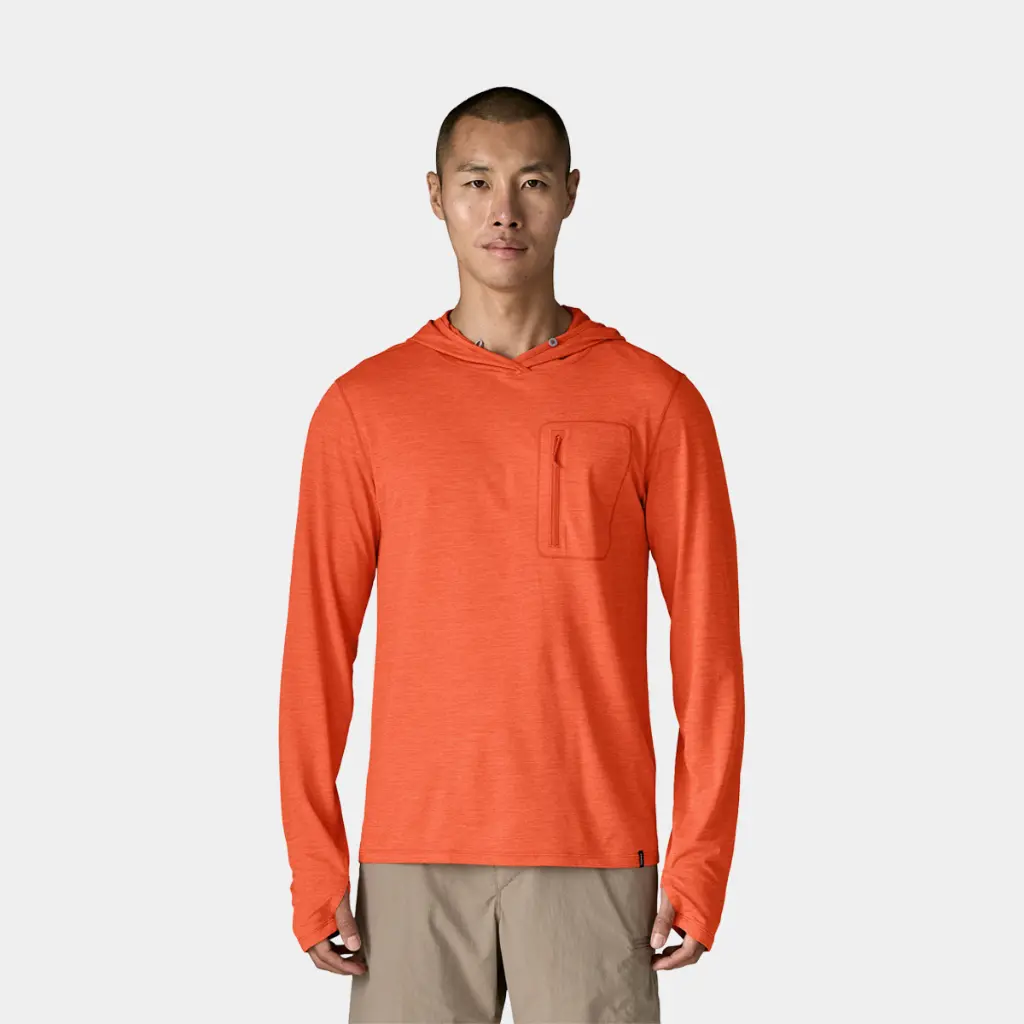 Cap Cool Sun Hoody Coal Orange / Light Coal Orange X-Dye