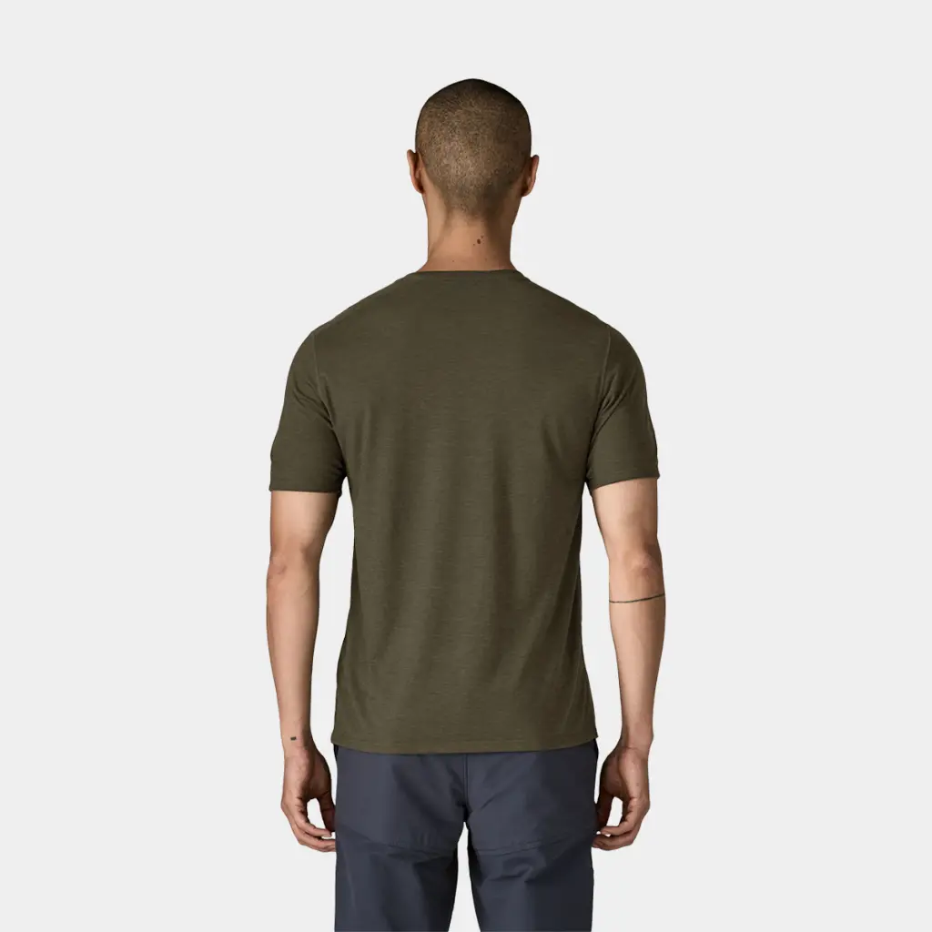 Cap Cool Trail Shirt Basin Green
