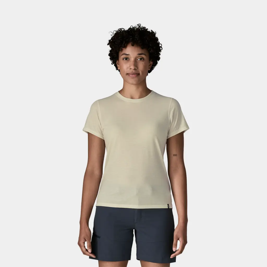 Cap Cool Trail Shirt Women Dyno White