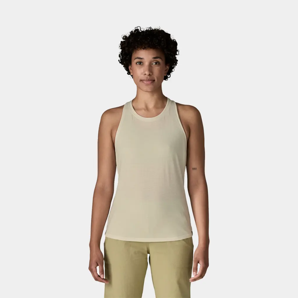 Cap Cool Trail Tank Women Dyno White