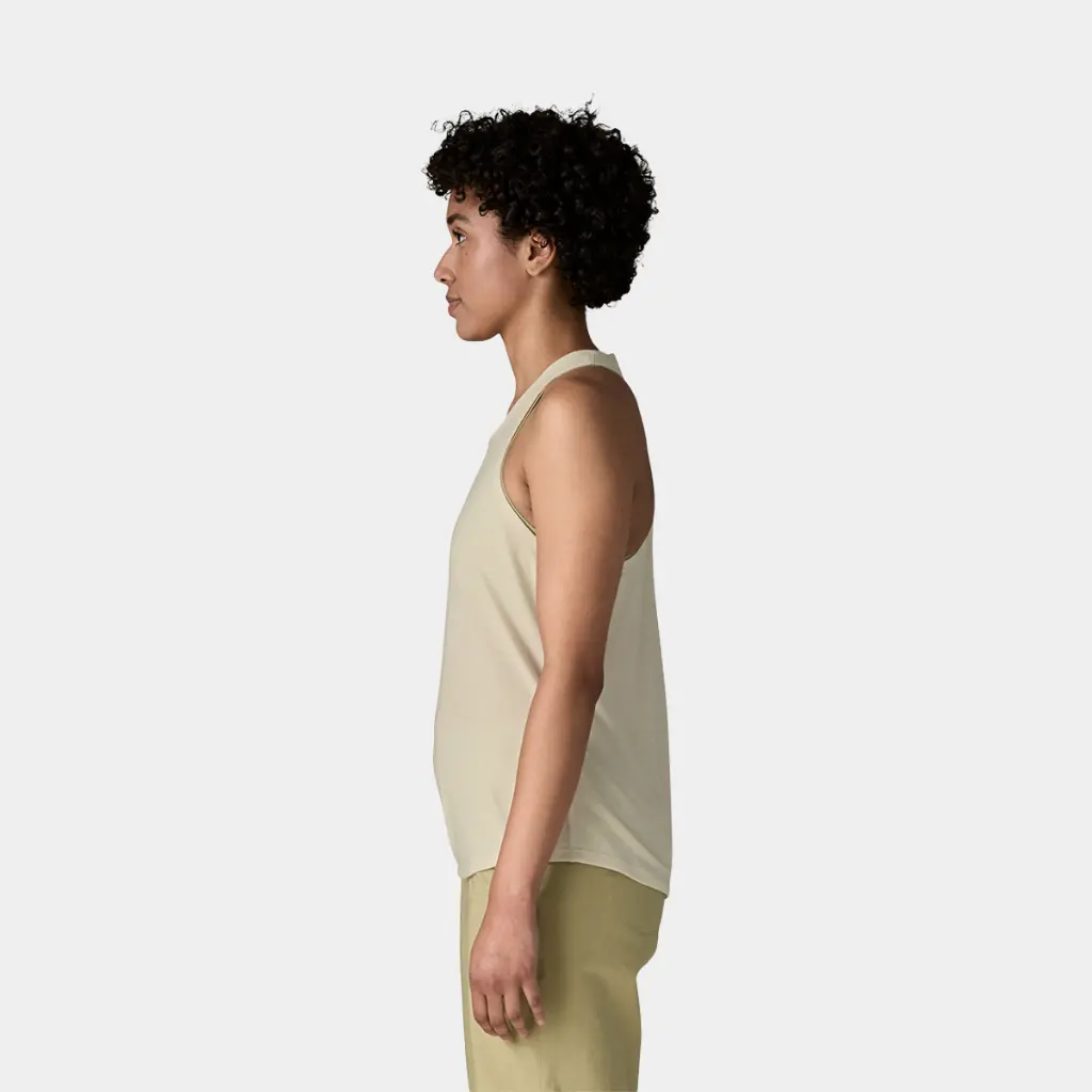 Cap Cool Trail Tank Women Dyno White