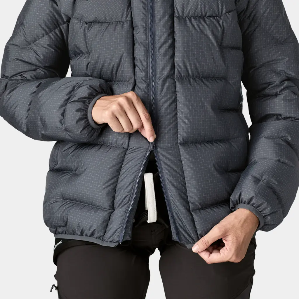 Durable Down Parka Women Smolder Blue