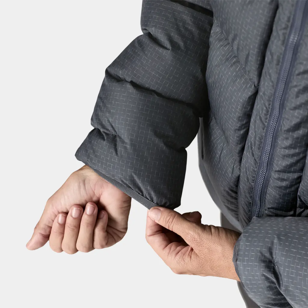 Durable Down Parka Women Smolder Blue