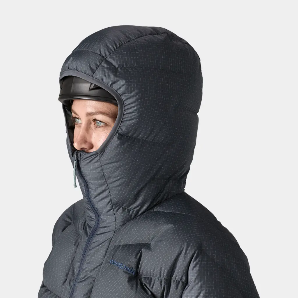 Durable Down Parka Women Smolder Blue