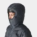 Durable Down Parka Women Smolder Blue