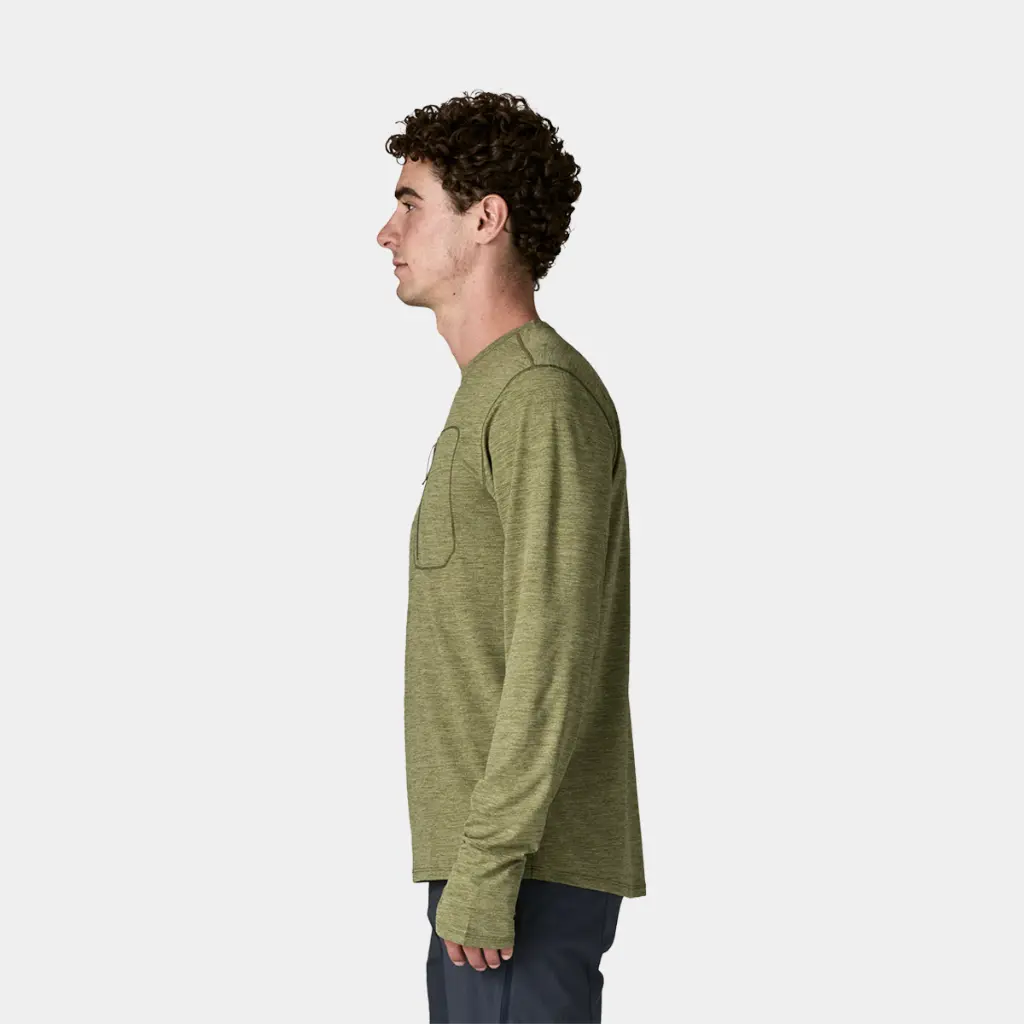 Long SLeeves Cap Cool Sun Shirt Caper Green / Buckhorn Green X-Dye