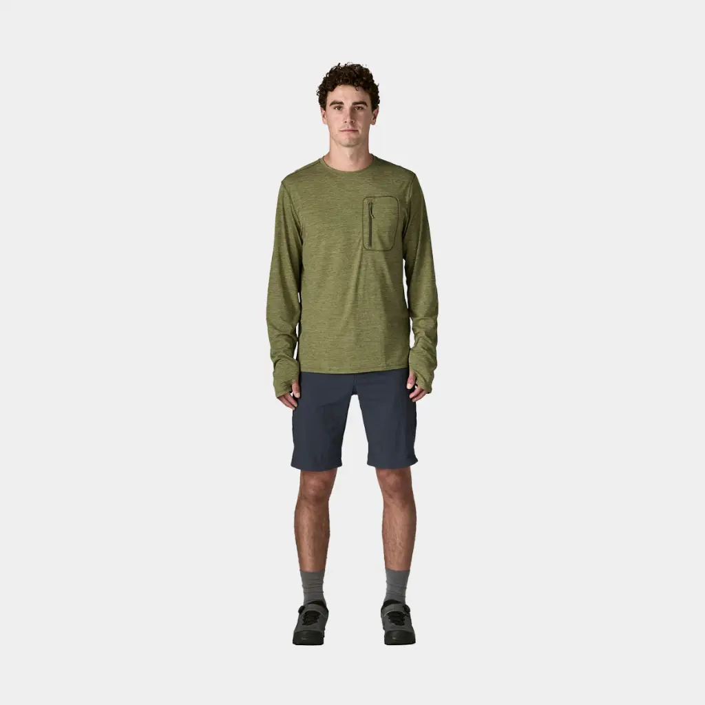 Long SLeeves Cap Cool Sun Shirt Caper Green / Buckhorn Green X-Dye