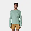 Long SLeeves Cap Cool Sun Shirt Thermal Blue / Thin Ice X-Dye