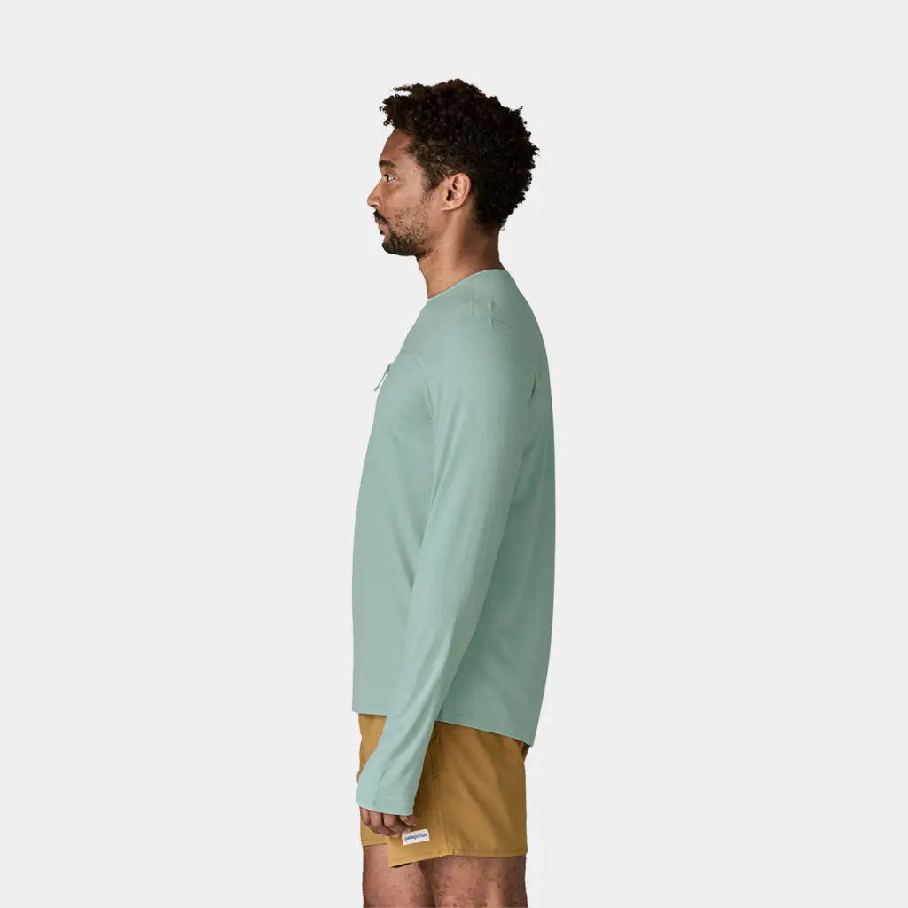 Long SLeeves Cap Cool Sun Shirt Thermal Blue / Thin Ice X-Dye