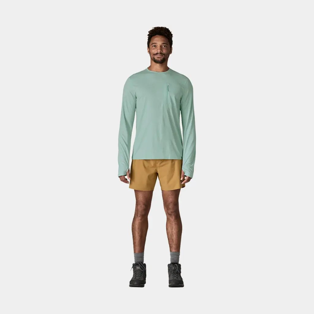 Long SLeeves Cap Cool Sun Shirt Thermal Blue / Thin Ice X-Dye