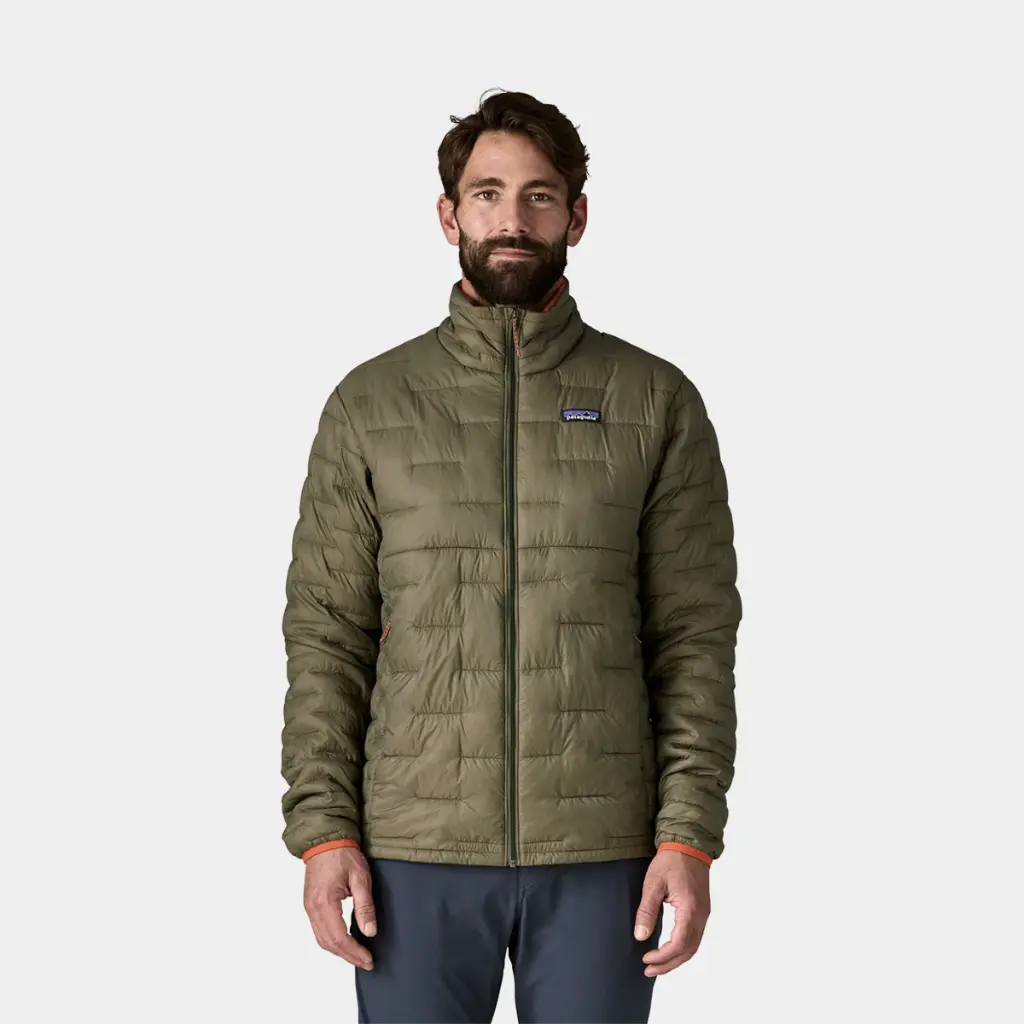 Micro Puff Jacket Basin Green