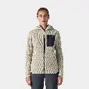R1 Air Full-Zip Hoody Women Wool White