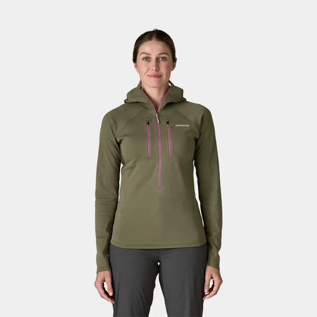 R1 Ultralight Hoody Women Basin Green
