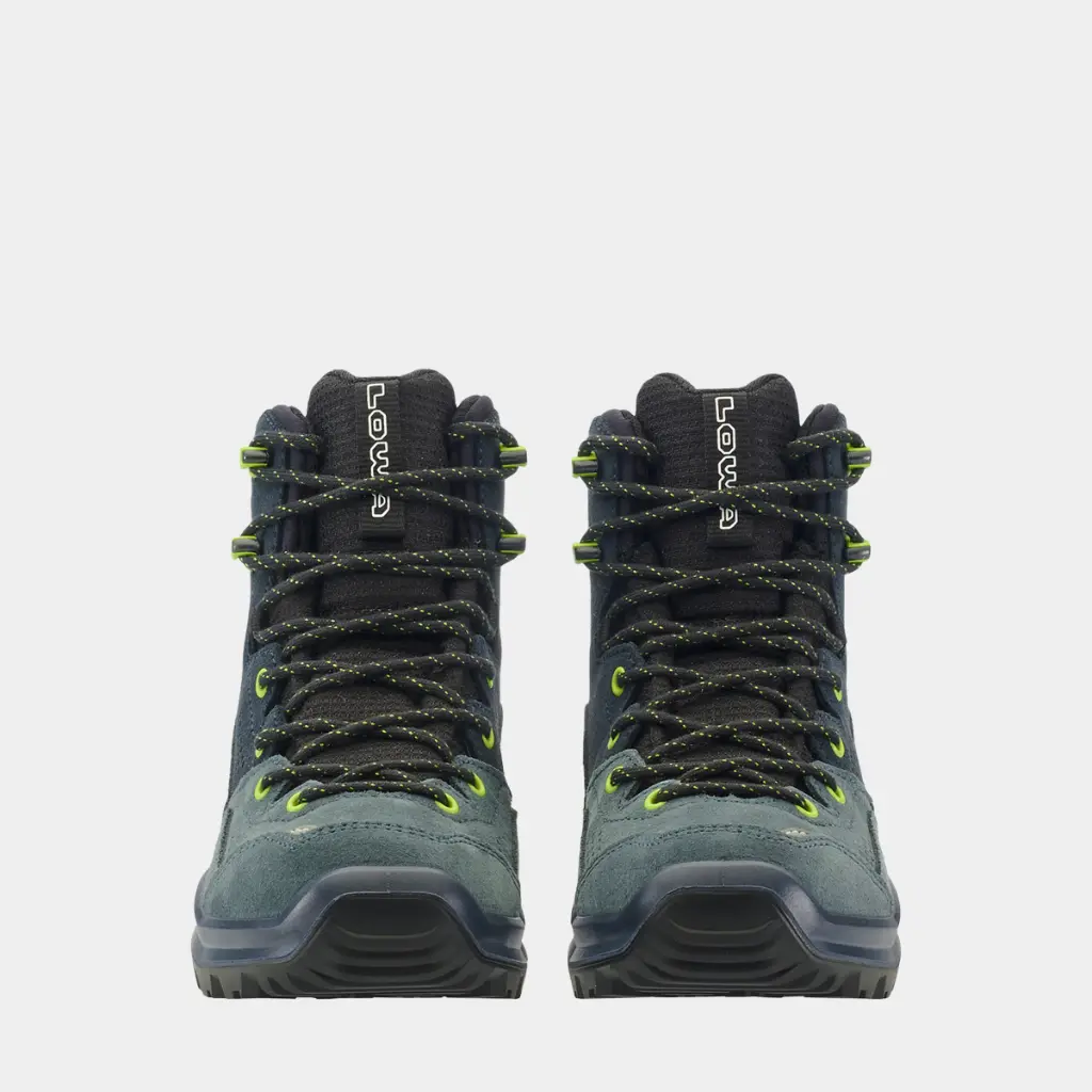 Wandax GTX Mid Kids Dark Petrol / Lime