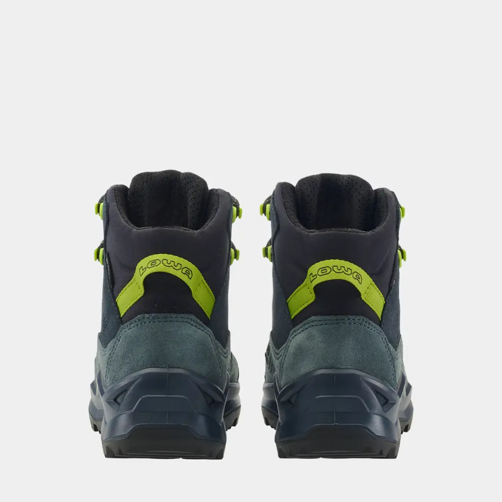 Wandax GTX Mid Kids Dark Petrol / Lime