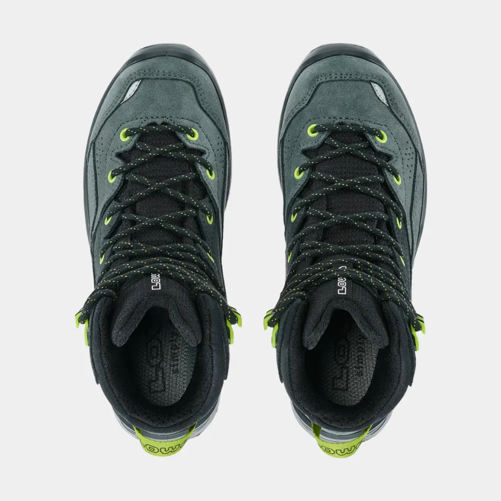 Wandax GTX Mid Kids Dark Petrol / Lime