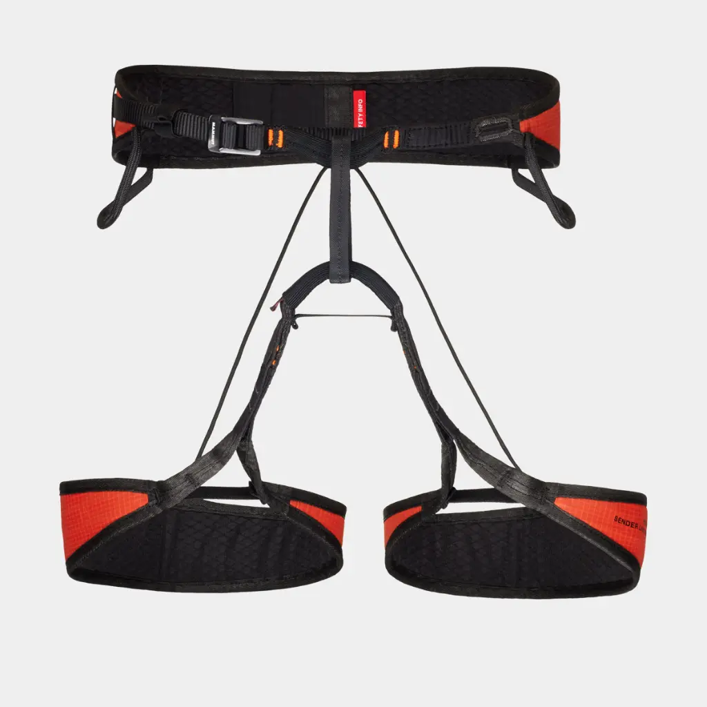 Adam Ondra Sender Light Harness Mammut Red