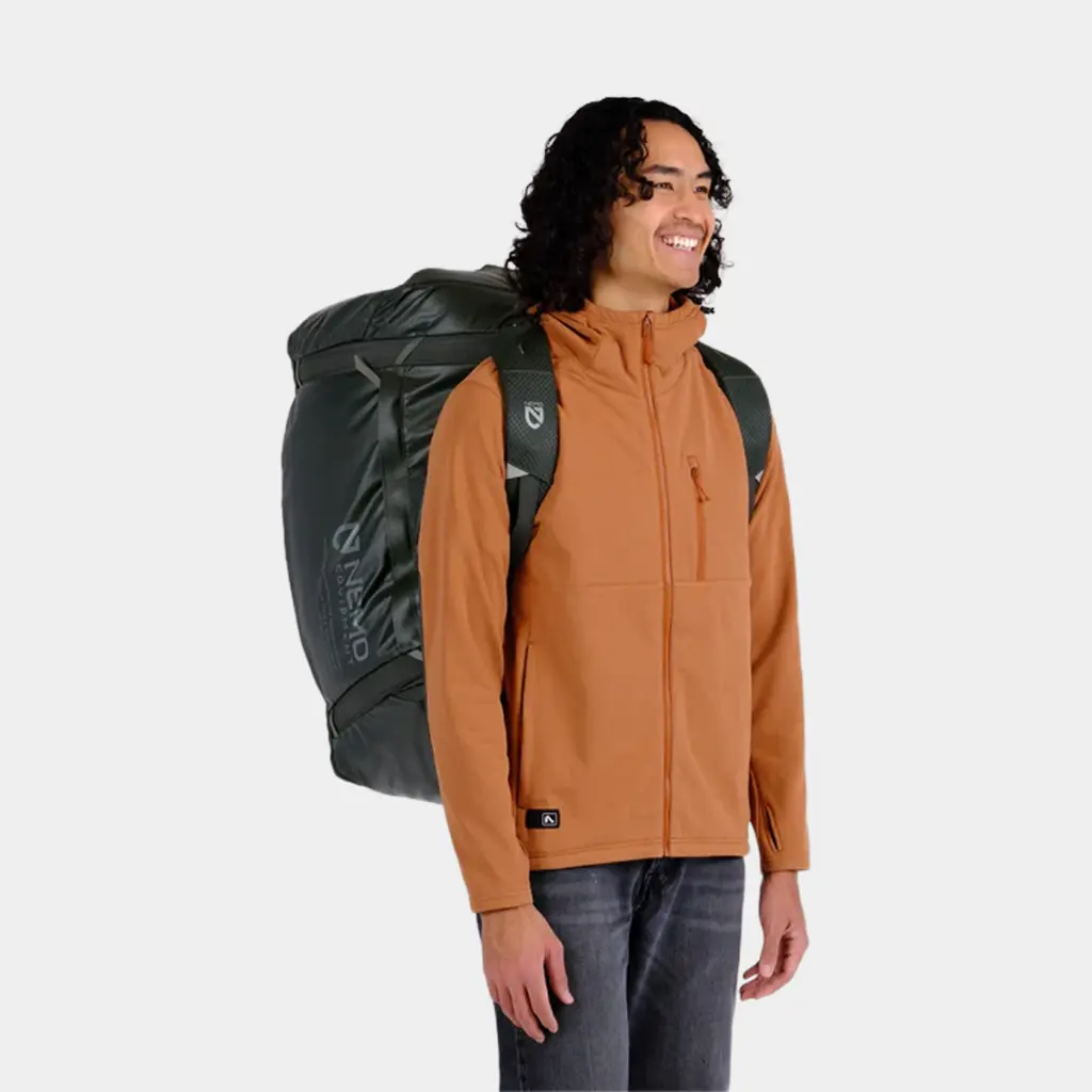 Double Haul Convertible Duffel 100L Goodnight Black