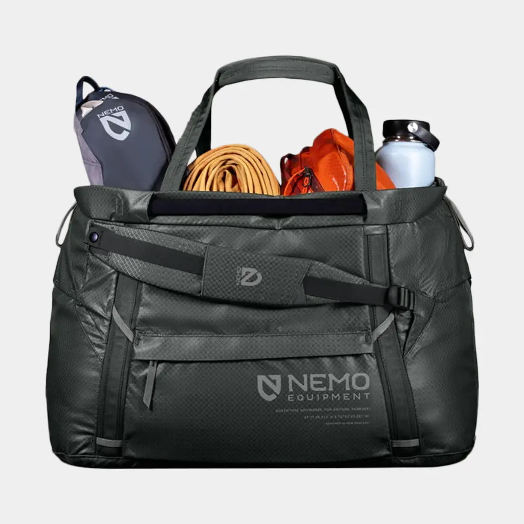 Double Haul Convertible Duffel 55L Goodnight Black