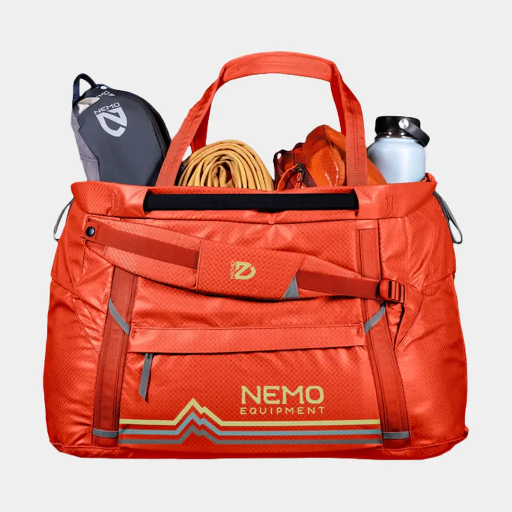 Double Haul Convertible Duffel 55L Spicy Orange