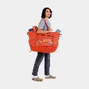 Double Haul Convertible Duffel 70L Spicy Orange