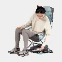 Satellite Reclining Camp Chair Arctic / Aquifer