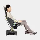Satellite Reclining Camp Chair Goodnight Gray