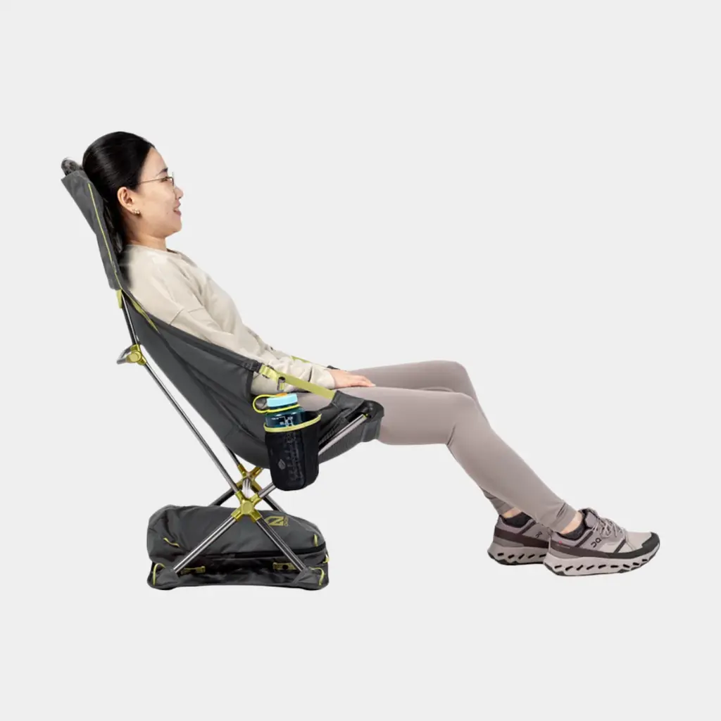 Satellite Reclining Camp Chair Goodnight Gray