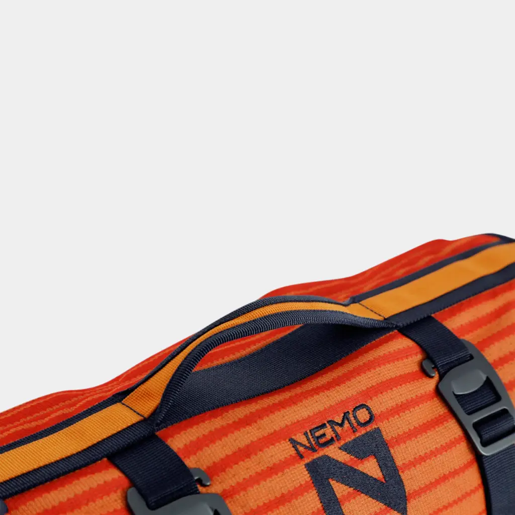 Victory Patio Blanket Medium Sun Orange Stripe