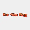 Victory Patio Blanket XL Sun Orange Stripe