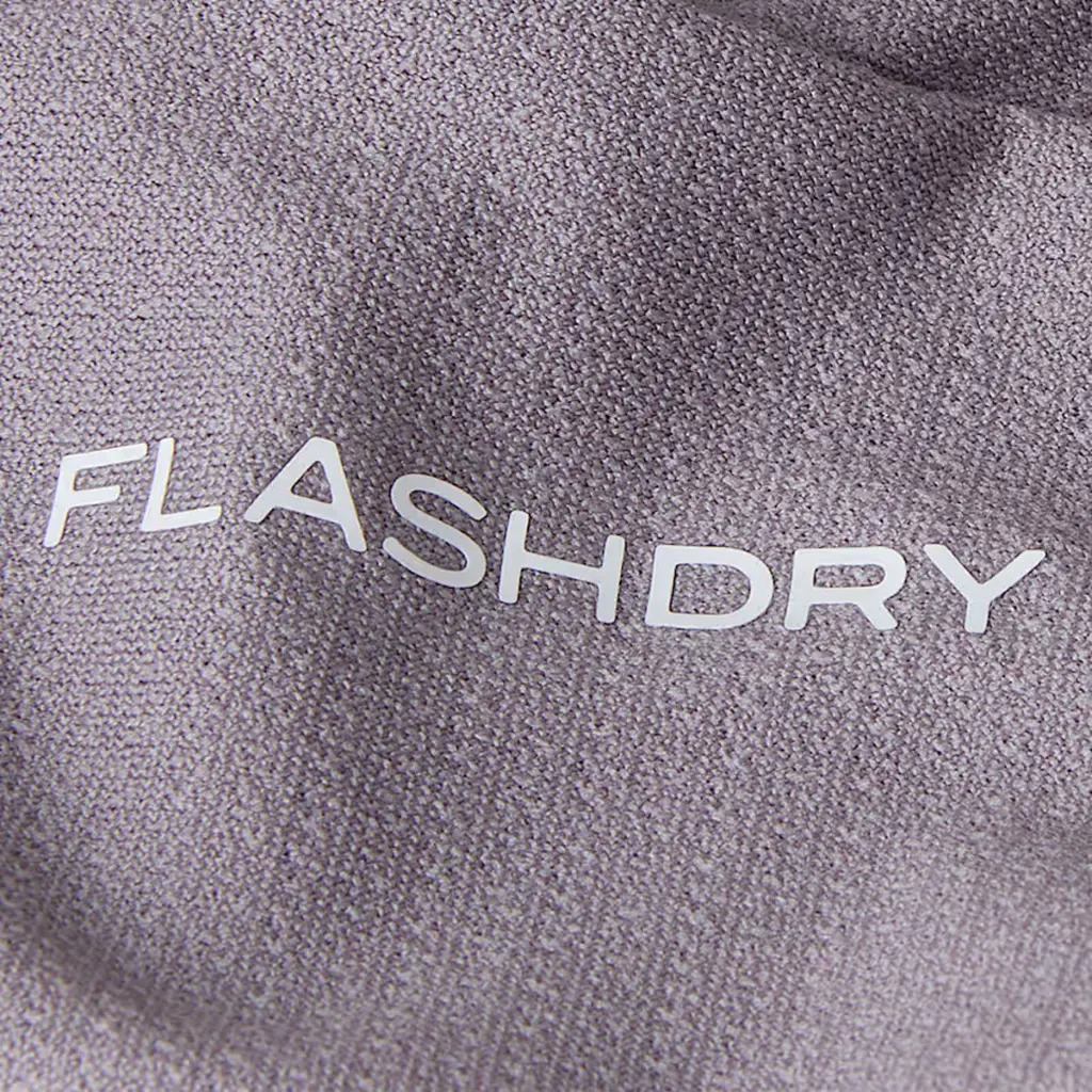 24/7 1/4 Zip Tee Transcendent Grey