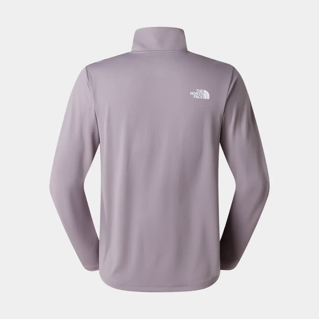 24/7 1/4 Zip Tee Transcendent Grey