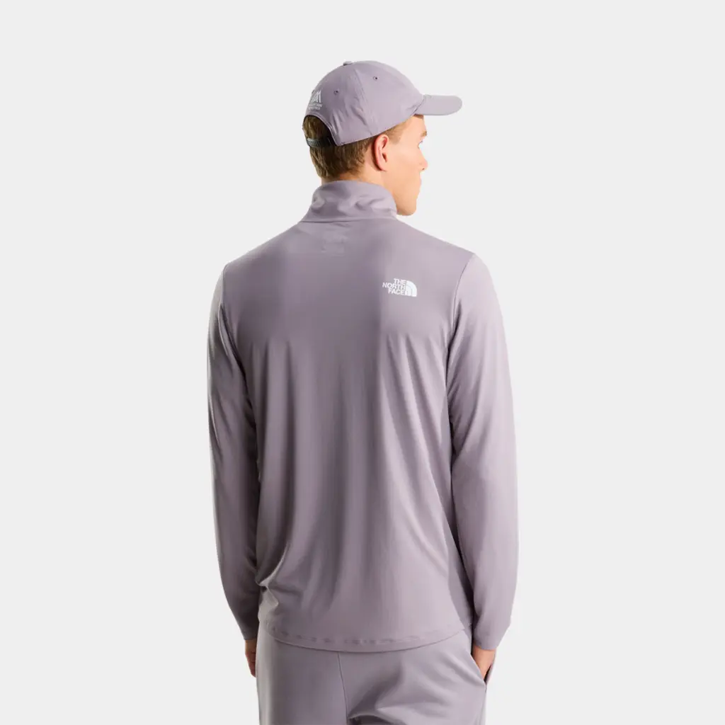 24/7 1/4 Zip Tee Transcendent Grey