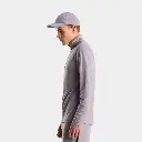 24/7 1/4 Zip Tee Transcendent Grey