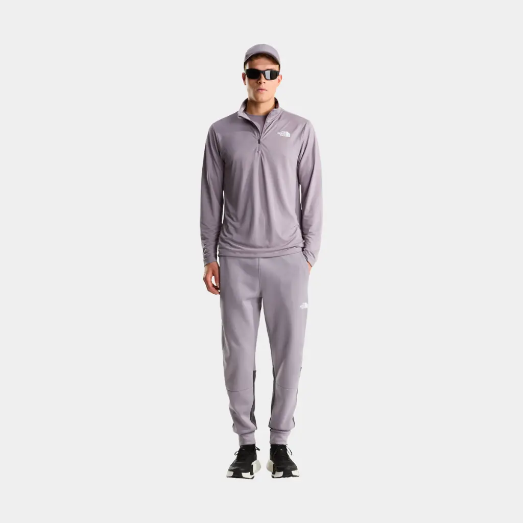 24/7 1/4 Zip Tee Transcendent Grey