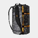 Base Camp Duffel S Anthracite Grey Conrad Topos Print / Summit Gold