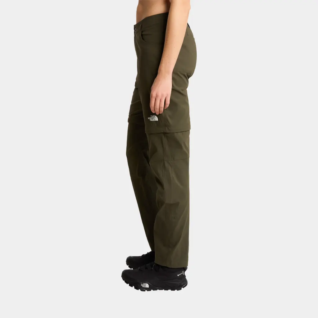 Exploration Straight Convertible Pants Women New Taupe Green