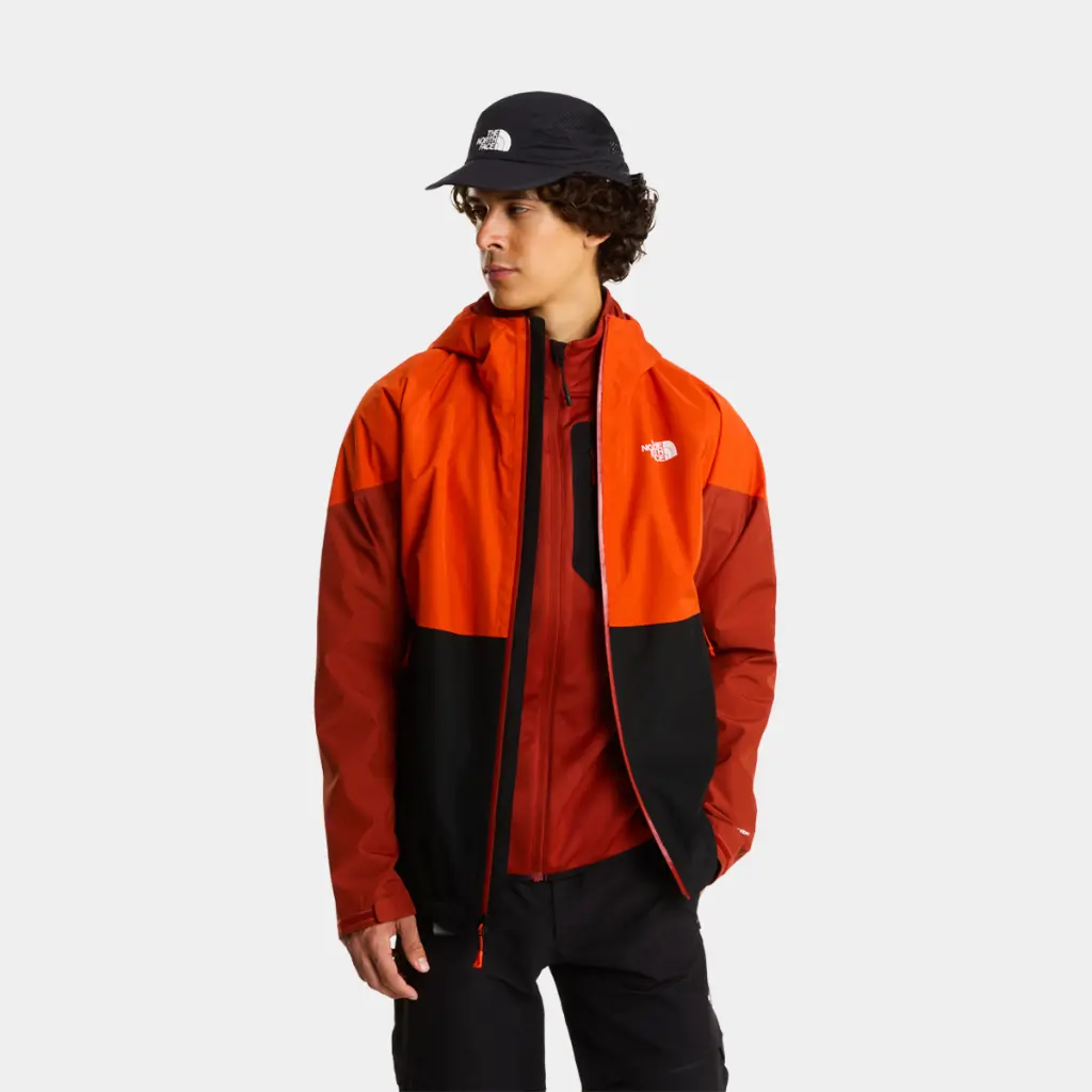 Lightning Zip-In Jacket TNF Black / Iron Clay / Lava Red