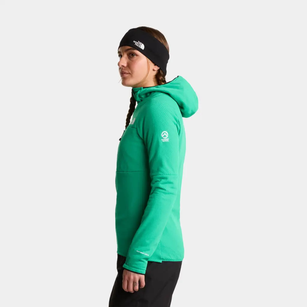 Summit FutureFleece Full Zip Hoodie Women Nebula Green
