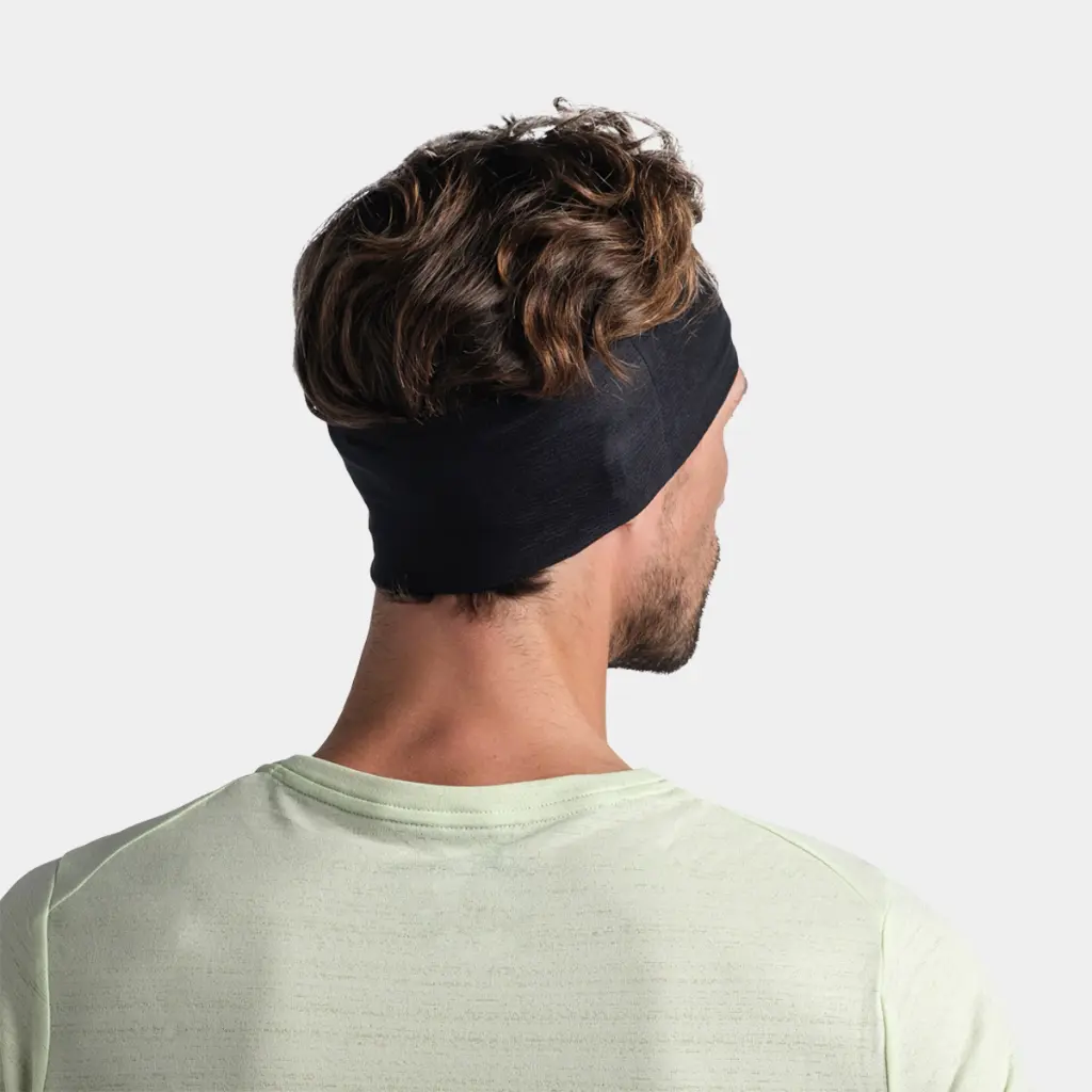 CoolNet UV Wide Headband Solid Black