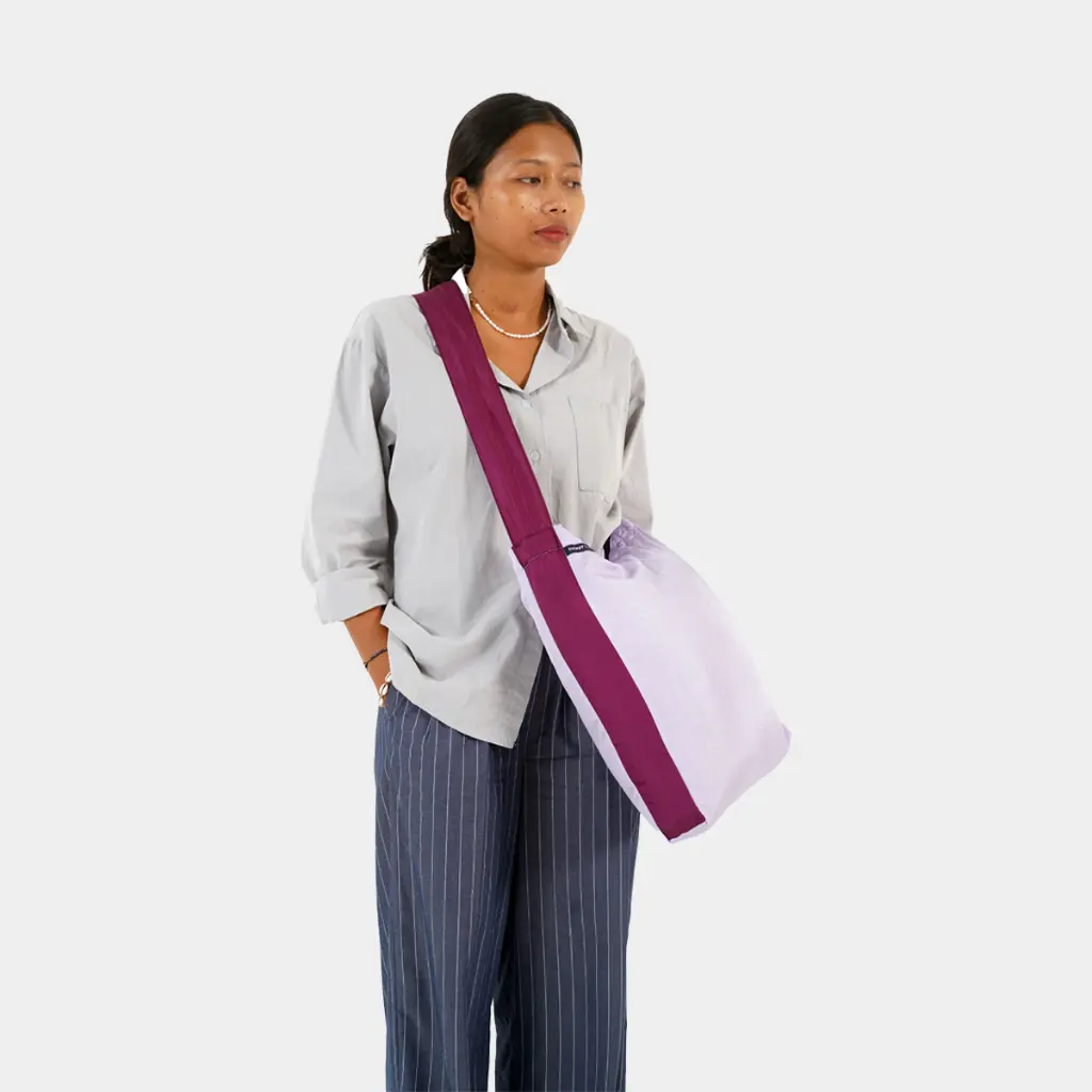 Eco Bag Medium 15L Light Purple / Plum