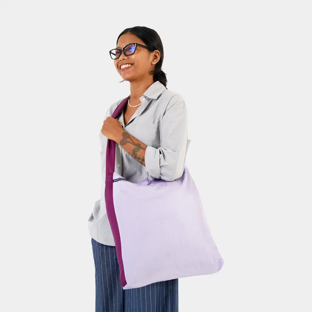 Eco Bag Medium 15L Light Purple / Plum