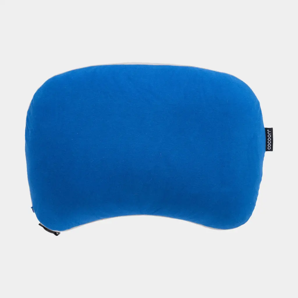 Air Core Down Travel Pillow True Blue / Grey