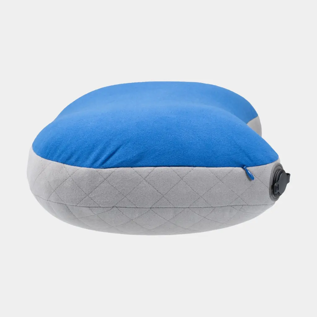 Air Core Down Travel Pillow True Blue / Grey