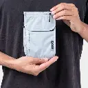 Travel Neck Wallet Star Grey