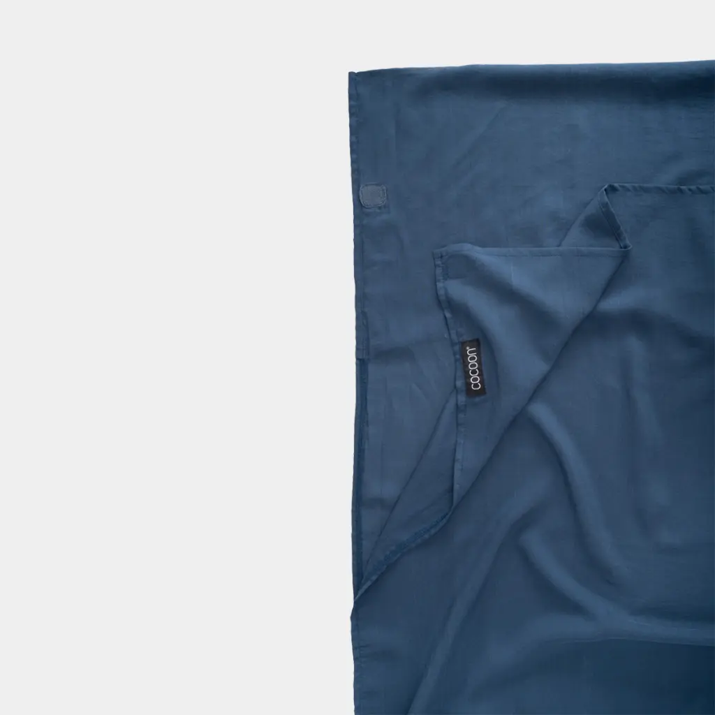 Travelsheet 100% Lyocell Eucalyptus Wood Mystic Blue