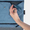 Hanging Toiletry Kit Minimalist Light Ash Blue / Phantom Black