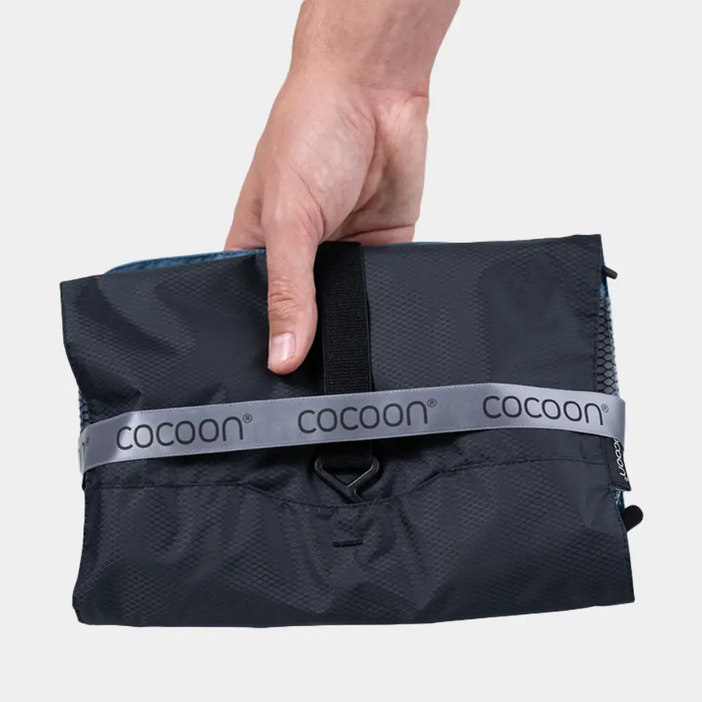 Hanging Toiletry Kit Minimalist Light Ash Blue / Phantom Black