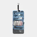 Hanging Toiletry Kit Minimalist Light Ash Blue / Phantom Black